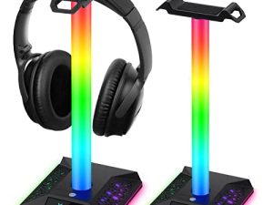 Xergur Support de casque de jeu RVB