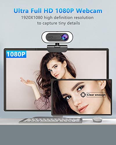 Webcam de streaming avec microphone Ring Light-HD – Image 2