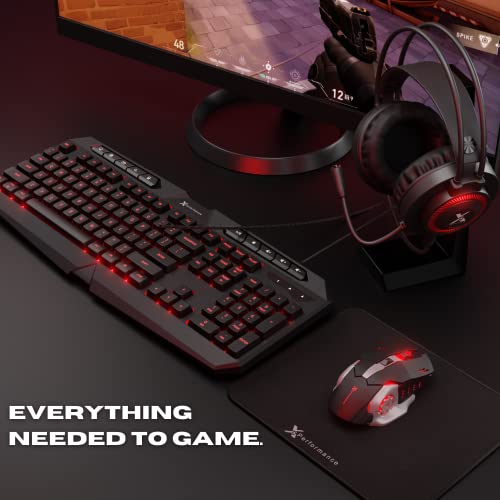 Clavier et souris de jeu et casque-2