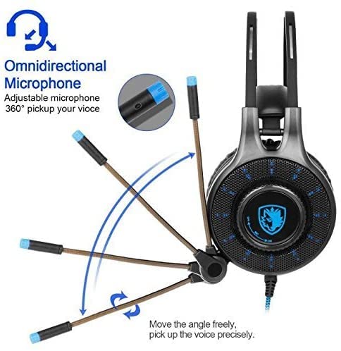 SADES SA936 casque de jeu sur l'oreille-2