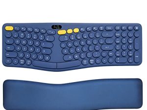 Clavier d'ordinateur Bluetooth ergonomique sans fil 2
