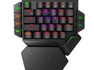 Cakce RGB Clavier de jeu mécanique à