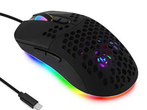 HXMJ Souris de jeu filaire USB C