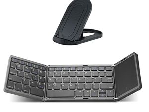 Clavier pliable avec pavé tactile