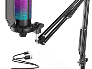 FIFINE Microphone USB pour PC de jeu