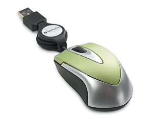 Verbatim USB Corded Mini Travel Optical Wired