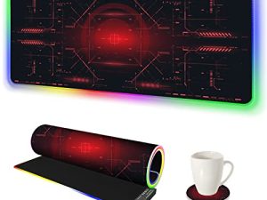 AIMSA Grand tapis de souris de jeu
