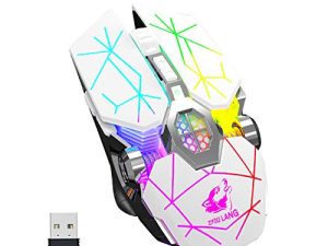 Souris de jeu sans fil Bluetooth rechargeable