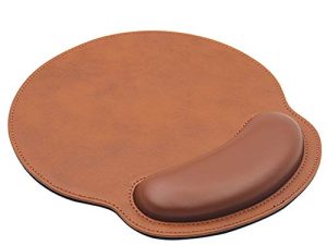 RICHEN Tapis de souris ergonomique en cuir