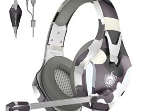 PHOINIKAS Casque de jeu filaire pour commutateur