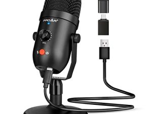 Microphone Podcast pour téléphone/Pad/PS4