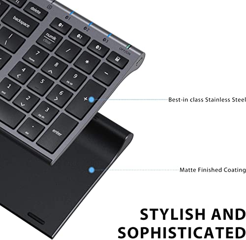clavier multi-appareils rechargeable
