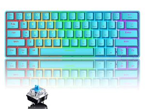 Clavier de jeu mécanique filaire sans fil