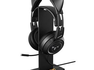 Support de casque de jeu noir SOMIC