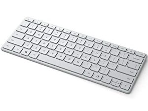 Clavier compact Microsoft Designer - Glacier. Clavier