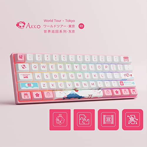 Akko World Tour Tokyo 3061S 60% Clavier-2
