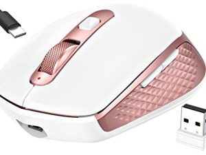 FENIFOX Souris USB Bluetooth pour plusieurs appareils