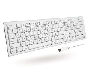 Macally Clavier filaire USB pleine taille pour
