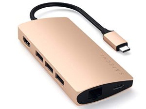 Satechi Adaptateur multiport USB C Hub V2