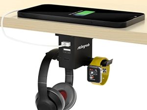 Support de casque avec port USB sous