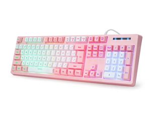 Clavier de jeu filaire USB avec rétroéclairage