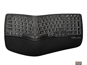 Clavier ergonomique DeLUX