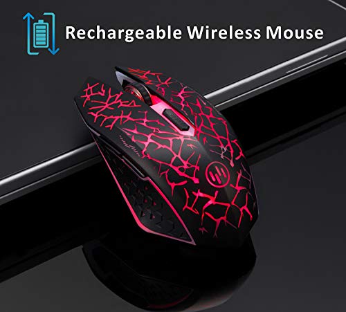 Souris de jeu sans fil TENMOS K6, – Image 2