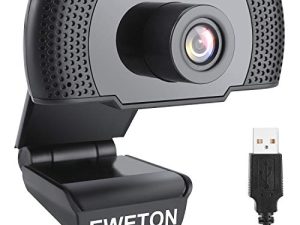 Webcam EWETON 1080P avec microphone