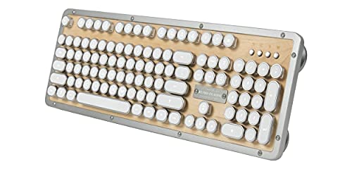 Azio Retro Classic Bluetooth (Érable) - Clavier – Image 2