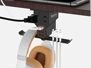 Support de casque avec chargeur USB /