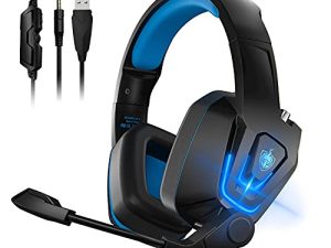 YOTMS H2 Casque de jeu stéréo pour