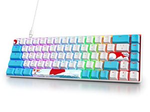 Owpkeenthy Clavier de jeu mécanique filaire 65