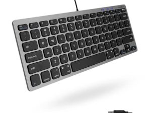 Macally Petit clavier filaire USB pour Mac