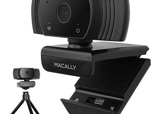 Webcam Macally 1080P avec microphone - Restez