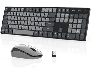 POWZAN Clavier et souris sans fil