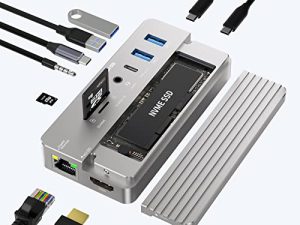 Station d'accueil USB C 10 en 1