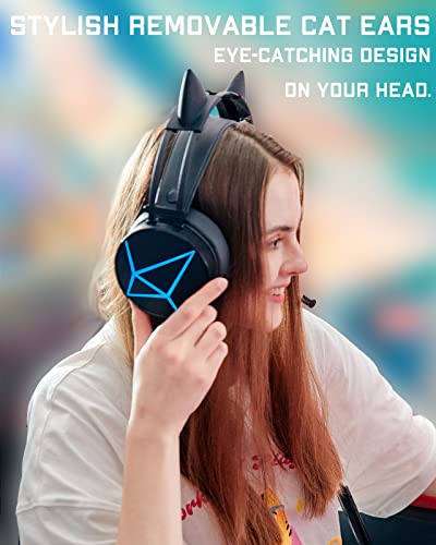 Écouteurs Cat Ear avec microphone antibruit et – Image 2