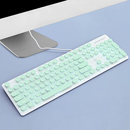 Taeeiancd Clavier USB filaire fin à 104 – Image 2