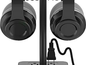 KAFRI Double support pour casque avec chargeur