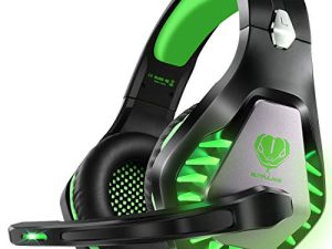 ENVEL Casque de jeu avec microphone pour
