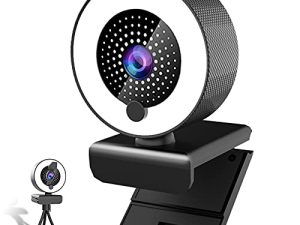 Webcam de diffusion en continu avec microphone