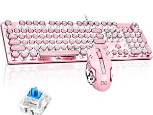 VINMEN Clavier de jeu mécanique vintage avec