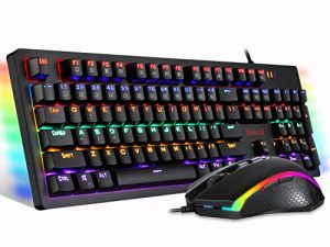 Redragon S117 Clavier Gaming Souris Combo Mécanique