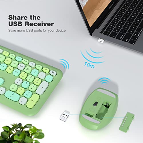 MOFii Combo clavier et souris sans fil, – Image 2