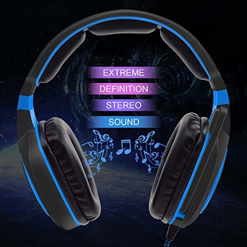 Anivia Casque d'ordinateur filaire avec microphone Mise-2