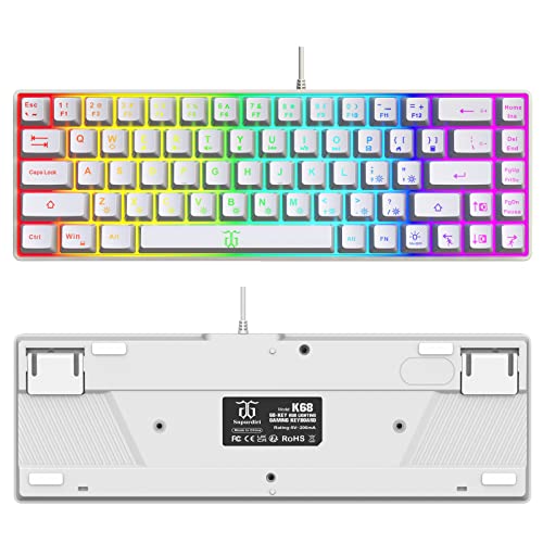 Clavier de jeu Snpurdiri 60 % pour – Image 2