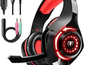 Casque de jeu pour PS4 PS5 Xbox