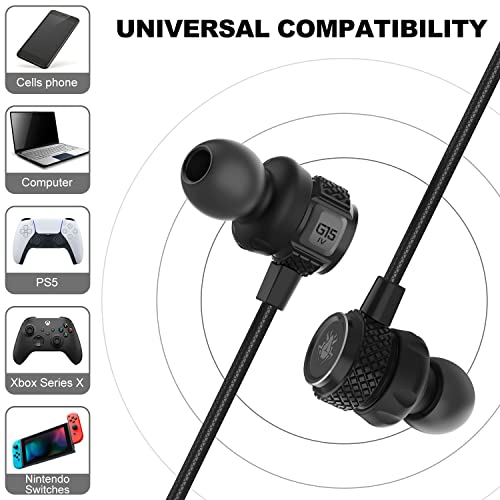 Innens Écouteurs intra-auriculaires filaires avec micro et-2