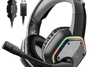 EKSA E1000 Casque de jeu USB pour