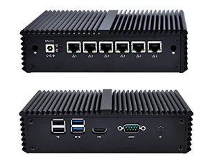 Qotom-Q515G6-S05 Mini PC Barebone avec 6 Gigabit